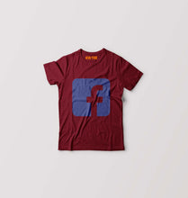 Load image into Gallery viewer, Facebook Kids T-Shirt for Boy/Girl-Maroon-Ektarfa.online

