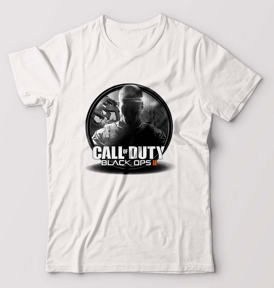 Call of Duty (COD) T-Shirt for Men-White-Ektarfa.online
