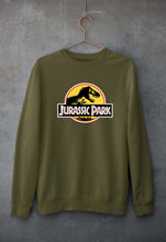 Load image into Gallery viewer, Jurassic Park Unisex Sweatshirt for Men/Women-Olive Green-Ektarfa.online
