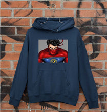 Load image into Gallery viewer, Minnal Murali Unisex Hoodie for Men/Women-Navy Blue-Ektarfa.online
