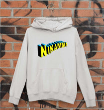Load image into Gallery viewer, Nikamma Unisex Hoodie for Men/Women-Grey Melange-Ektarfa.online
