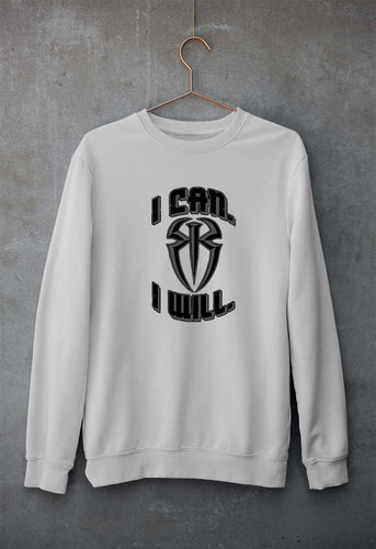 Roman Reigns WWE Unisex Sweatshirt for Men/Women-Grey Melange-Ektarfa.online