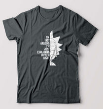 Load image into Gallery viewer, Rick and Morty T-Shirt for Men-Steel grey-Ektarfa.online
