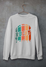 Load image into Gallery viewer, Rugby Unisex Sweatshirt for Men/Women-Grey Melange-Ektarfa.online
