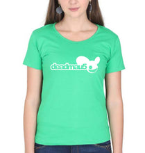 Load image into Gallery viewer, Deadmau5 T-Shirt for Women-flag green-Ektarfa.online
