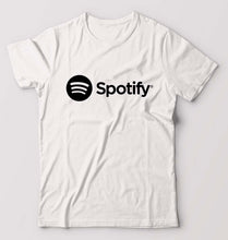 Load image into Gallery viewer, Spotify T-Shirt for Men-White-Ektarfa.online
