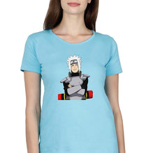 Load image into Gallery viewer, Jiraiya T-Shirt for Women-Light Blue-Ektarfa.online
