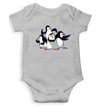 Load image into Gallery viewer, Penguins Fun Mode Kids Romper For Baby Boy/Girl-0-5 Months(18 Inches)-Grey-Ektarfa.online
