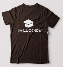 Load image into Gallery viewer, IIM L Lucknow T-Shirt for Men-Coffee Brown-Ektarfa.online
