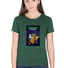 Load image into Gallery viewer, Scooby-Doo T-Shirt for Women-Dark Green-Ektarfa.online
