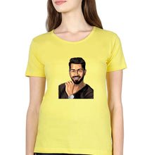 Load image into Gallery viewer, Hardik Pandya T-Shirt for Women-Yellow-Ektarfa.online
