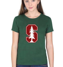 Load image into Gallery viewer, Stanford T-Shirt for Women-Dark green-Ektarfa.online
