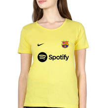 Load image into Gallery viewer, Barcelona 2022-23 T-Shirt for Women-Yellow-Ektarfa.online
