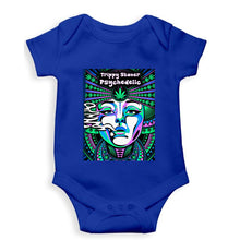 Load image into Gallery viewer, Trippy Stoner Psychedelic Kids Romper For Baby Boy/Girl-Royal Blue-Ektarfa.online
