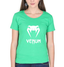 Load image into Gallery viewer, UFC Venum T-Shirt for Women-Flag Green-Ektarfa.online
