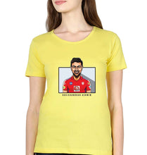 Load image into Gallery viewer, Ravichandran Ashwin T-Shirt for Women-Yellow-Ektarfa.online
