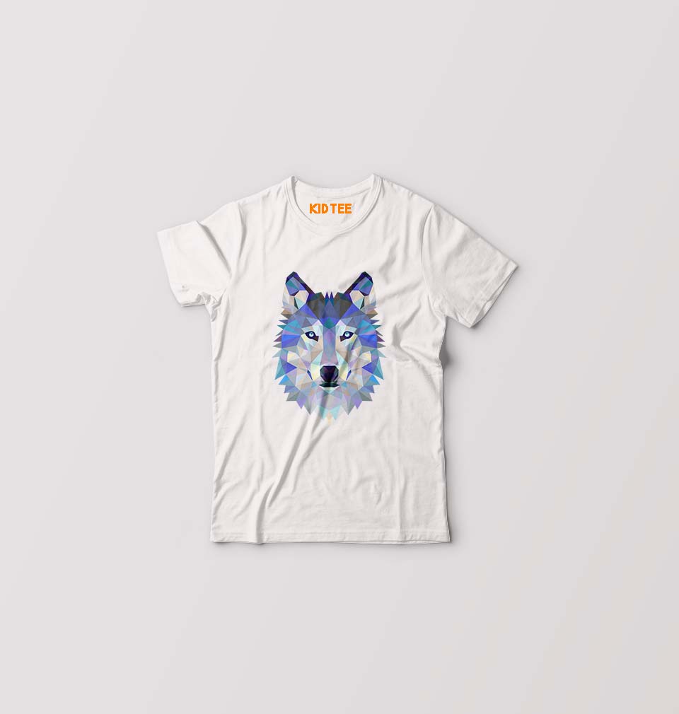 Wolf Kids T-Shirt for Boy/Girl-White-Ektarfa.online