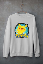 Load image into Gallery viewer, Pokémon Unisex Sweatshirt for Men/Women-Grey Melange-Ektarfa.online
