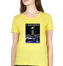 Load image into Gallery viewer, 2001 A Space Odyssey T-Shirt for Women-Yellow-Ektarfa.online
