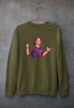Load image into Gallery viewer, Ronaldinho Unisex Sweatshirt for Men/Women-Olive Green-Ektarfa.online
