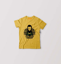 Load image into Gallery viewer, Loki Kids T-Shirt for Boy/Girl-Golden Yellow-Ektarfa.online
