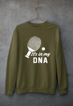 Load image into Gallery viewer, Table Tennis (TT) DNA Unisex Sweatshirt for Men/Women-Olive Green-Ektarfa.online
