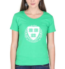 Load image into Gallery viewer, Harvard T-Shirt for Women-Flag Green-Ektarfa.online
