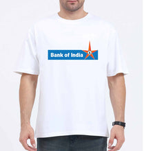 Load image into Gallery viewer, Bank of India Oversized T-Shirt for Men-White-Ektarfa.online
