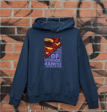 Load image into Gallery viewer, Superman Superhero Unisex Hoodie for Men/Women-Navy Blue-Ektarfa.online
