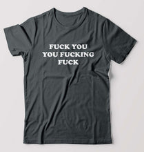 Load image into Gallery viewer, Funny Fuck T-Shirt for Men-Steel grey-Ektarfa.online
