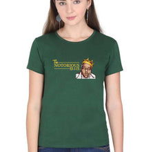 Load image into Gallery viewer, The Notorious B.I.G T-Shirt for Women-Dark Green-Ektarfa.online
