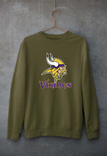 Load image into Gallery viewer, Vikings Unisex Sweatshirt for Men/Women-Olive Green-Ektarfa.online
