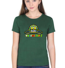 Load image into Gallery viewer, Valentino Rossi(VR 46) T-Shirt for Women-Dark Green-Ektarfa.online
