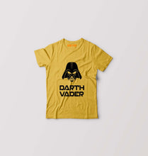 Load image into Gallery viewer, Star Wars Darth Vader Kids T-Shirt for Boy/Girl-Golden Yellow-Ektarfa.online
