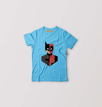 Load image into Gallery viewer, Deadpool &amp; Batman Kids T-Shirt for Boy/Girl-Light Blue-Ektarfa.online
