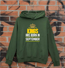 Load image into Gallery viewer, Kings Are Born In September Unisex Hoodie for Men/Women-Dark Green-Ektarfa.online
