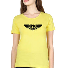 Load image into Gallery viewer, Top Gun T-Shirt for Women-Yellow-Ektarfa.online
