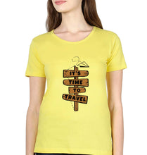 Load image into Gallery viewer, Travel T-Shirt for Women-Yellow-Ektarfa.online
