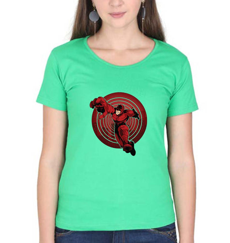 Daredevil T-Shirt for Women-flag green-Ektarfa.online