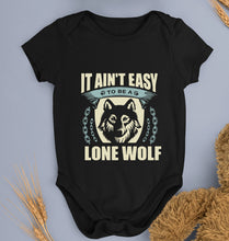 Load image into Gallery viewer, Wolf Kids Romper For Baby Boy/Girl-Black-Ektarfa.online
