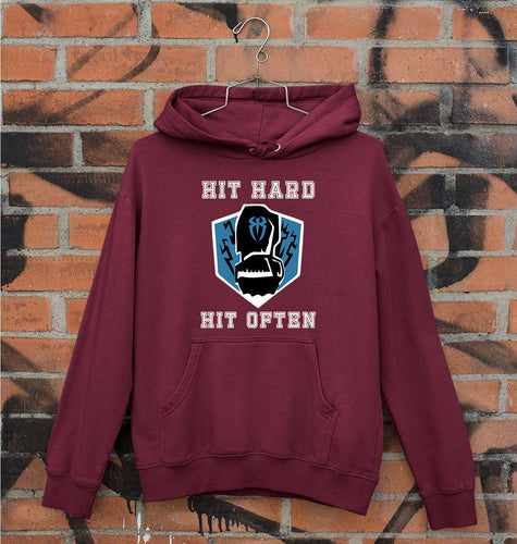 Roman Reigns WWE Unisex Hoodie for Men/Women-Maroon-Ektarfa.online