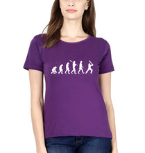 Load image into Gallery viewer, CRICKET Evolution T-Shirt for Women-Purple-Ektarfa.online
