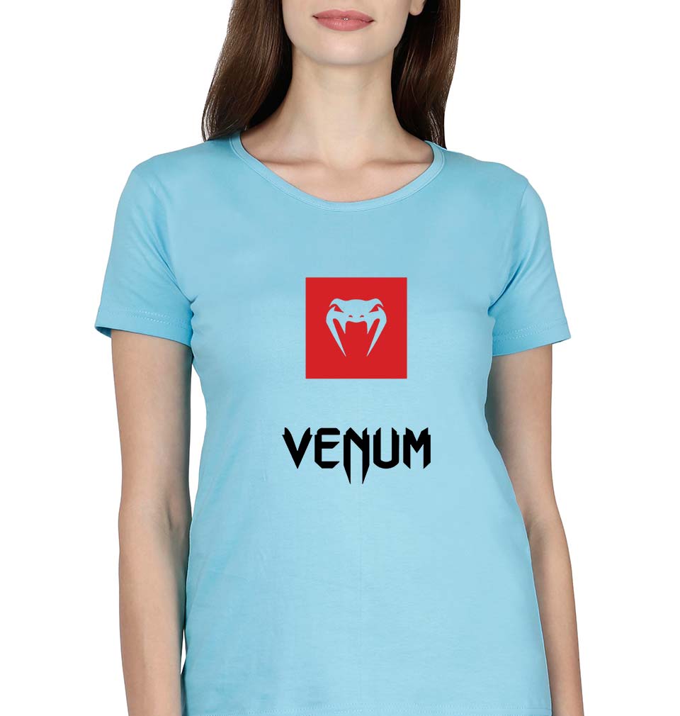 UFC Venum T-Shirt for Women-SkyBlue-Ektarfa.online