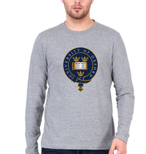 Load image into Gallery viewer, University of Oxford Full Sleeves T-Shirt for Men-Grey Melange-Ektarfa.online
