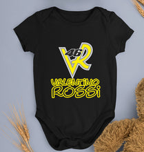 Load image into Gallery viewer, Valentino Rossi(VR 46) Kids Romper For Baby Boy/Girl-0-5 Months(18 Inches)-Black-Ektarfa.online
