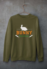 Load image into Gallery viewer, Rabbit Bunny Unisex Sweatshirt for Men/Women-Olive Green-Ektarfa.online
