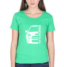 Load image into Gallery viewer, MINI Cooper T-Shirt for Women-Flag Green-Ektarfa.online
