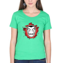 Load image into Gallery viewer, Salvador Dalí T-Shirt for Women-flag green-Ektarfa.online
