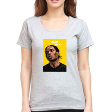 Load image into Gallery viewer, Asap Rocky T-Shirt for Women-Grey Melange-Ektarfa.online
