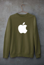 Load image into Gallery viewer, Apple Unisex Sweatshirt for Men/Women-Olive Green-Ektarfa.online
